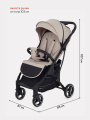 Коляска прогулочная Mowbaby Smart 2023 Beige