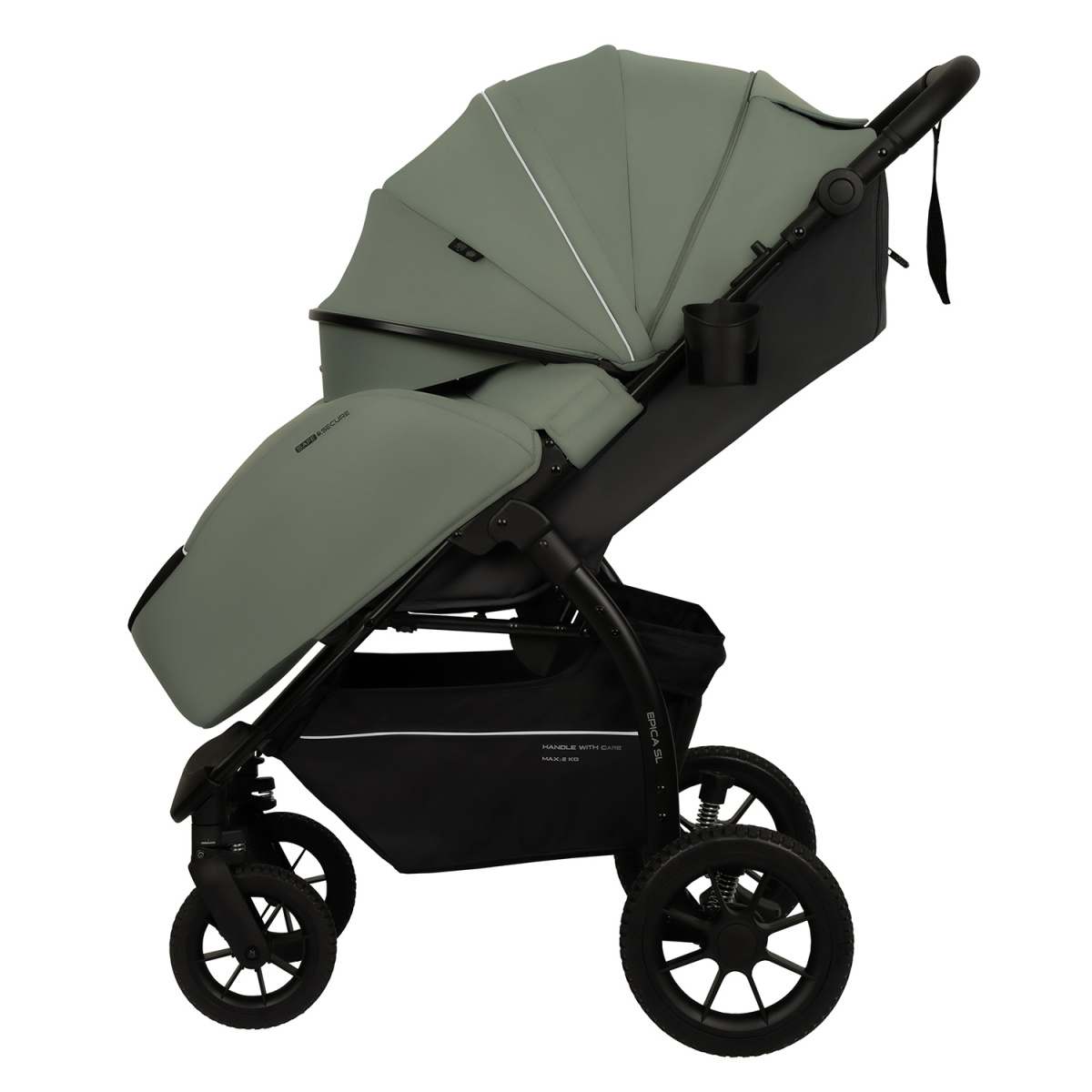 Коляска прогулочная Indigo EPICA SL, зеленый