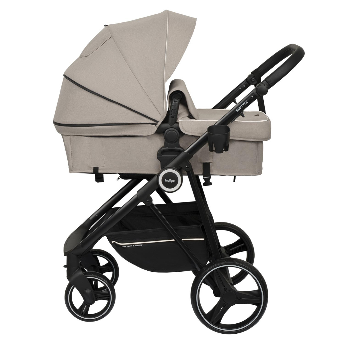 Коляска-трансформер Indigo SHUTTLE бежевый