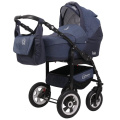 Коляска 2 в 1 Rant Fenix Len 01 синий