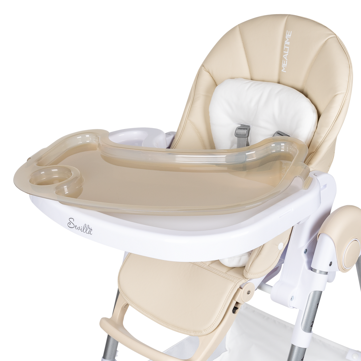 Стульчик для кормления Sevillababy Mealtime, Beige, бежевый