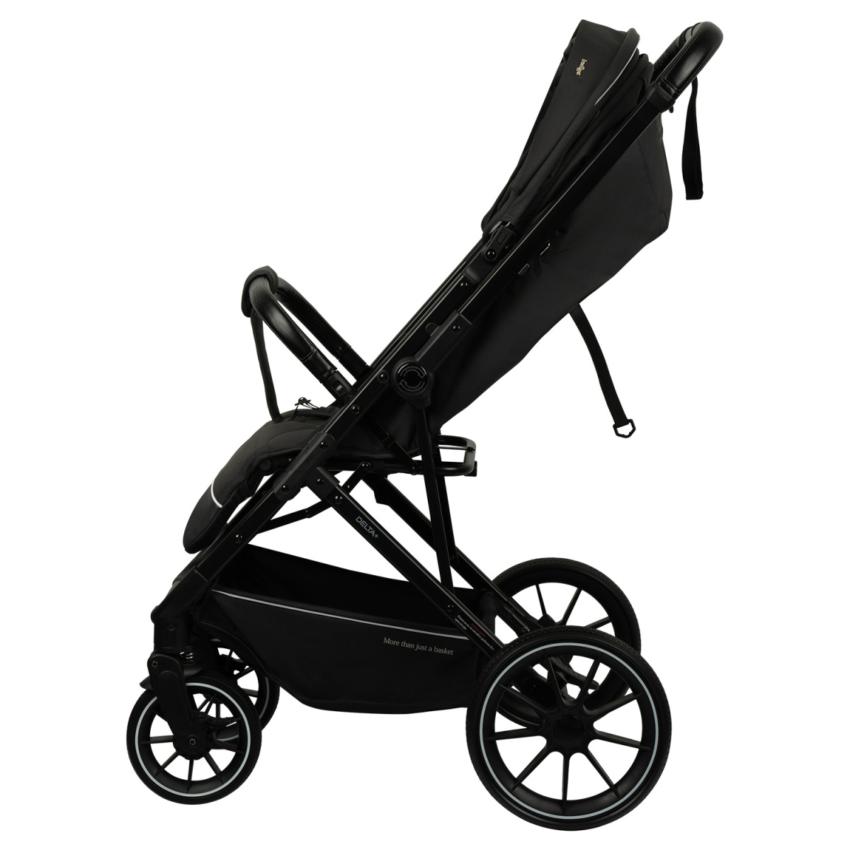 Коляска прогулочная Indigo Delta+ черный