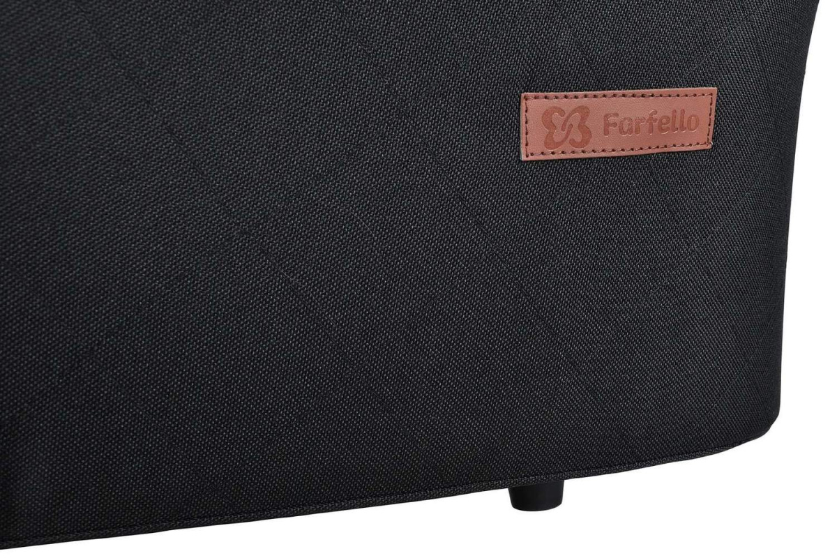 Коляска модульная 2 в 1 Farfello Jolly-S (J-77 чёрная)