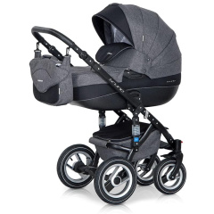 Коляска 3 в 1 Riko Bruno 01 серый