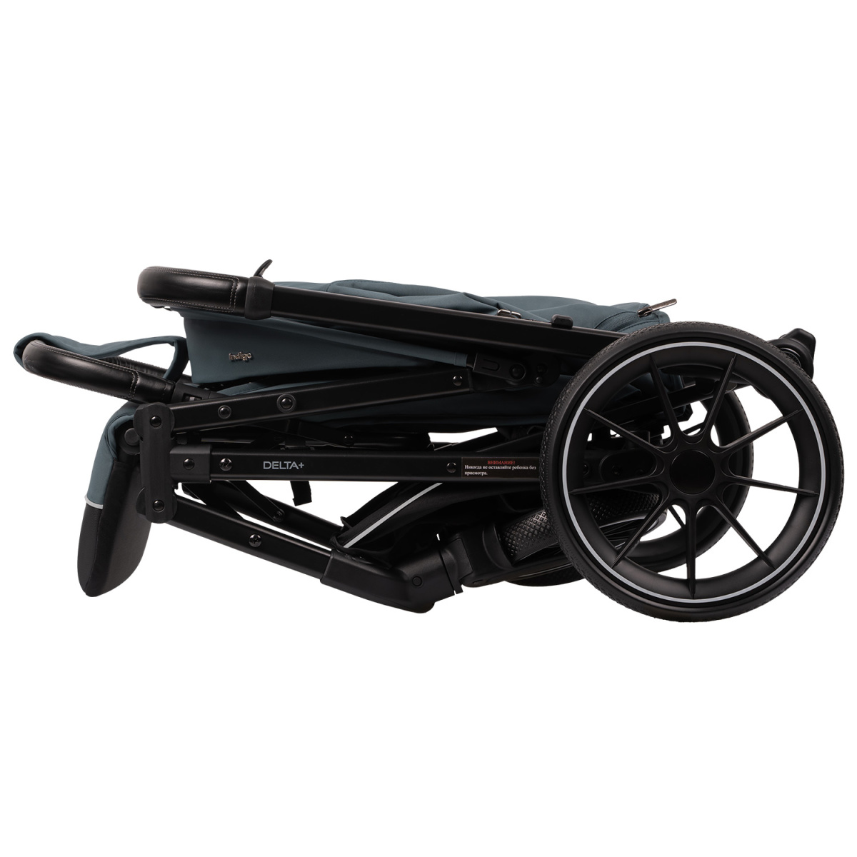Коляска прогулочная Indigo Delta+ синий