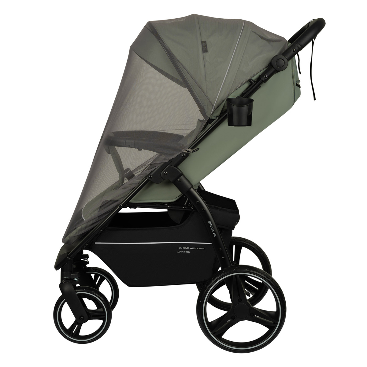 Коляска прогулочная Indigo EPICA XL зеленый