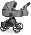 Коляска 3 в 1 Riko Qubus 01 серый