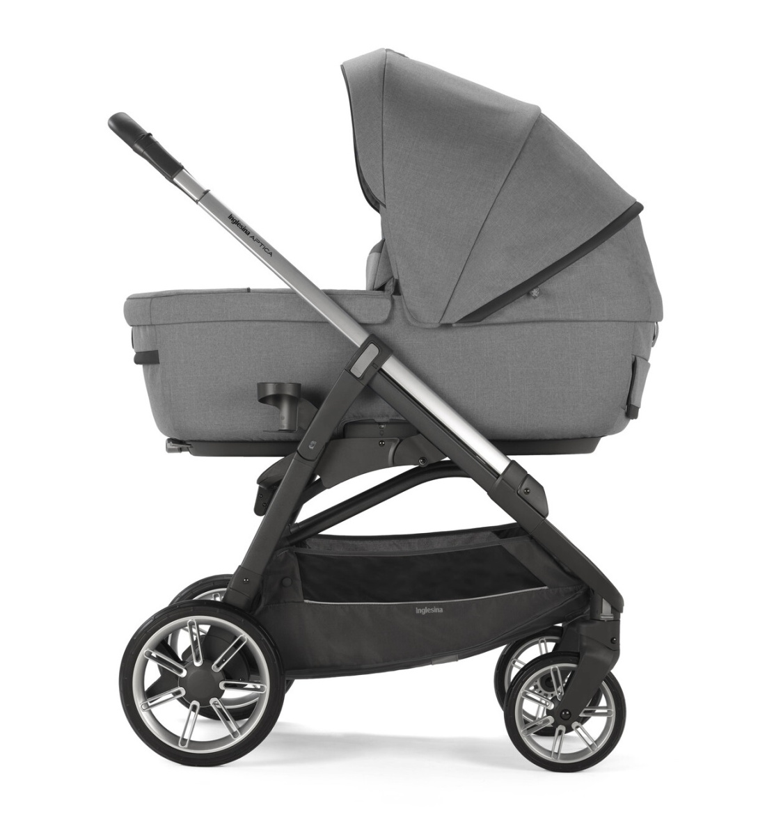 Коляска 2 в 1 Inglesina Aptica  с подставкой под люльку Stand Up, Kensington Grey