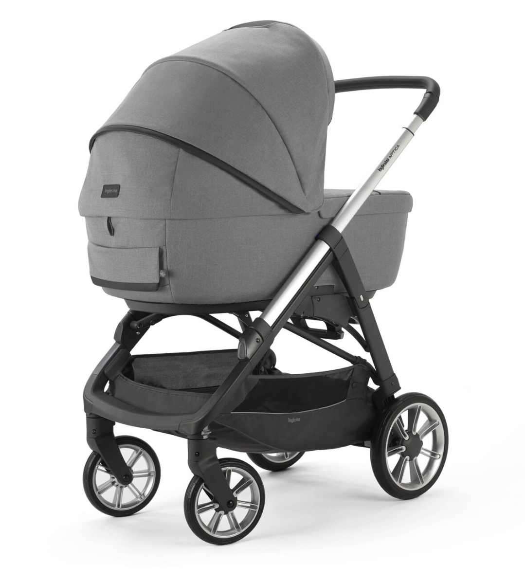 Коляска 2 в 1 Inglesina Aptica  с подставкой под люльку Stand Up, Kensington Grey