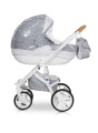 Коляска 2 в 1 Riko Bruno Luxe 05 серый
