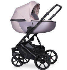 Коляска 3 в 1 Riko Nesa 01 жемчужно-розовый