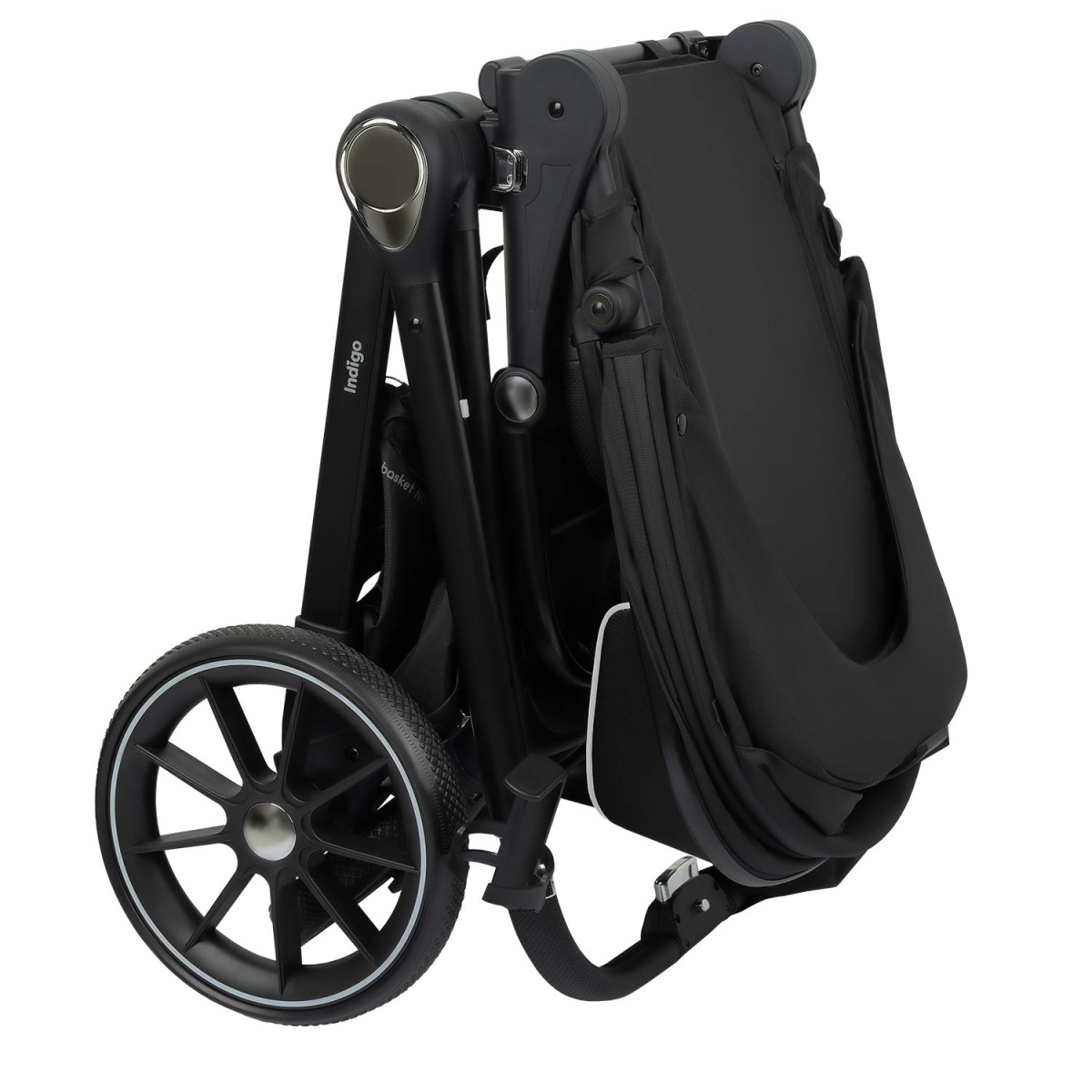 Коляска прогулочная Indigo GLOSS черный