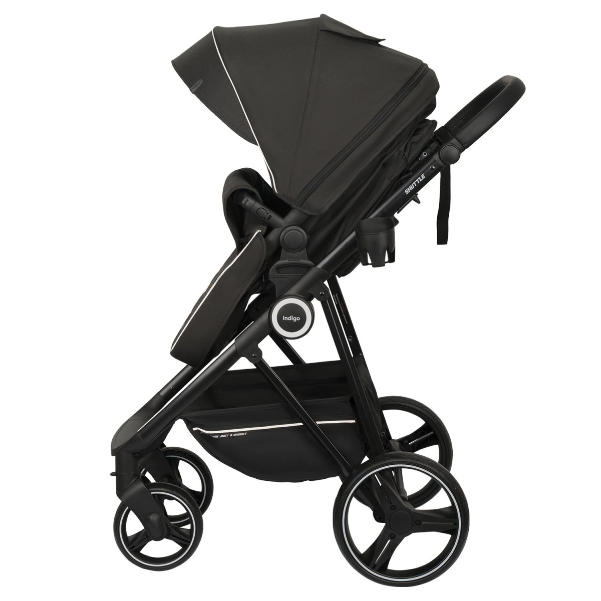 Коляска-трансформер Indigo SHUTTLE черный