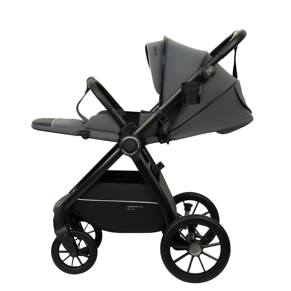 Коляска прогулочная Indigo BREEZE серый