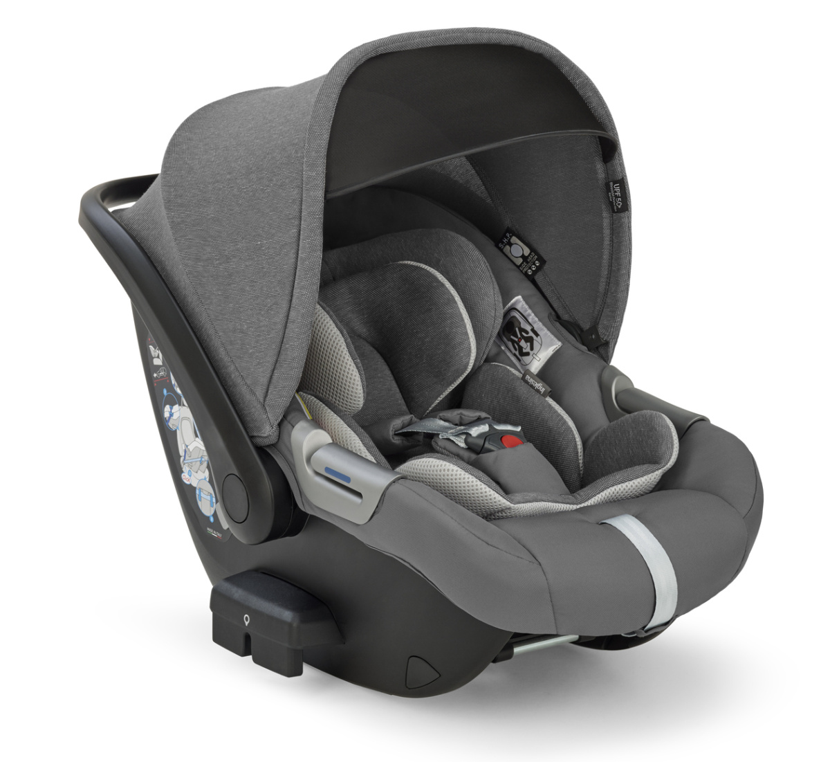 Коляска 3 в 1 Inglesina Electa с подставкой под люльку Stand Up, Chelsea Grey