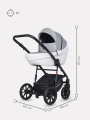 Коляска 2 в 1 RIKO BASIC PACCO 05 GREY FOX