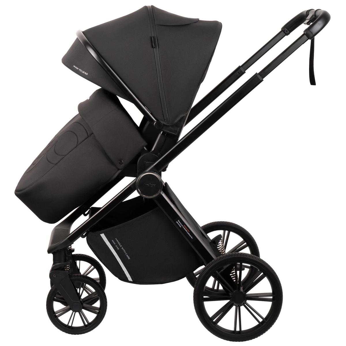 Коляска 3 в 1 Indigo STING, черный