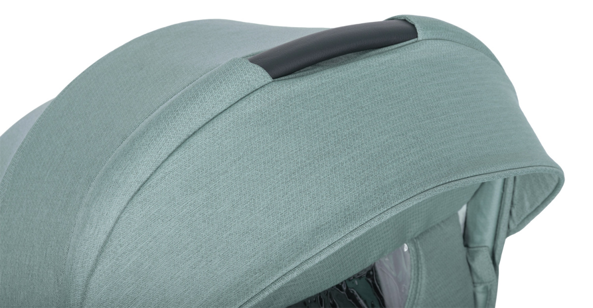 Коляска модульная 2в1 Farfello Baby shell BBS (BBS-15 Green/Зеленый / серебро)