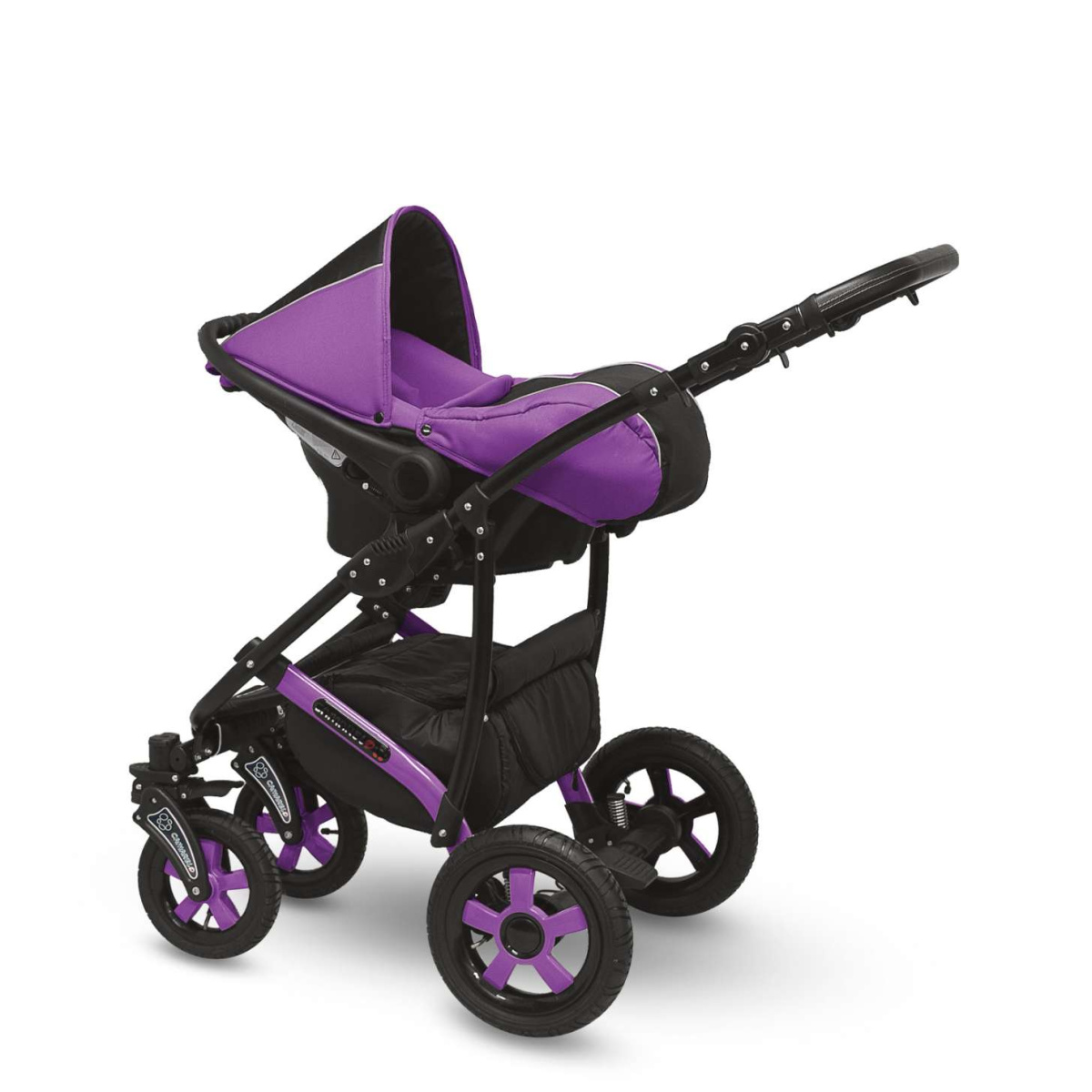 Коляска Camarelo Sevilla WXSE 3 в 1 сиреневый