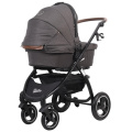 Коляска 3 в 1 Rant Alaska черный