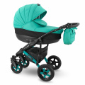 Коляска 2 в 1 Camarelo Sevilla, Бирюзовый