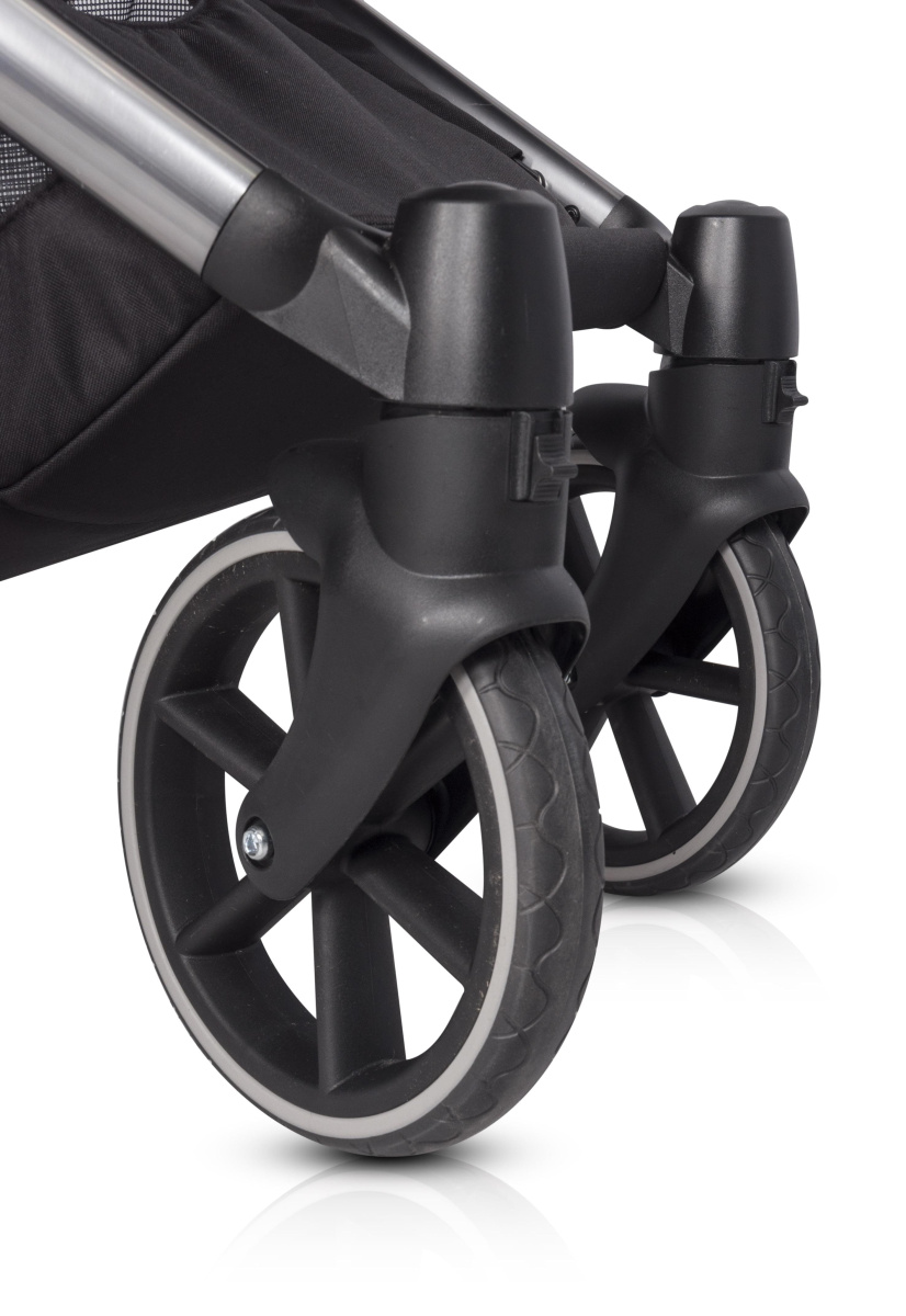 Коляска 2 в 1 Riko Qubus 01 серый