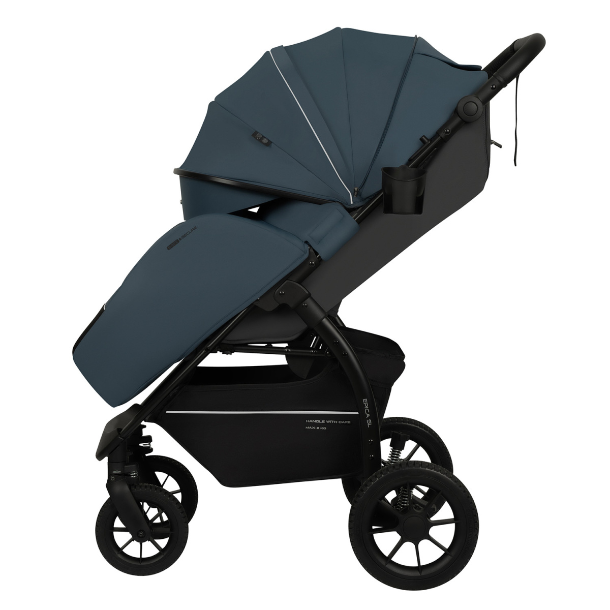 Коляска прогулочная Indigo EPICA SL, синий