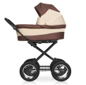 Коляска 2 в 1 Riko Basic Mario Classic 05 коричневый-бежевый