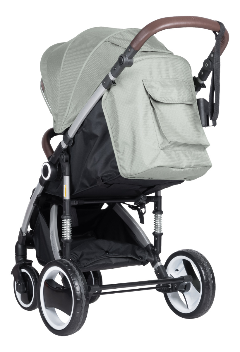 Коляска детская прогулочная Farfello Bino Angel Plus (Steel Gray Стальной серый)