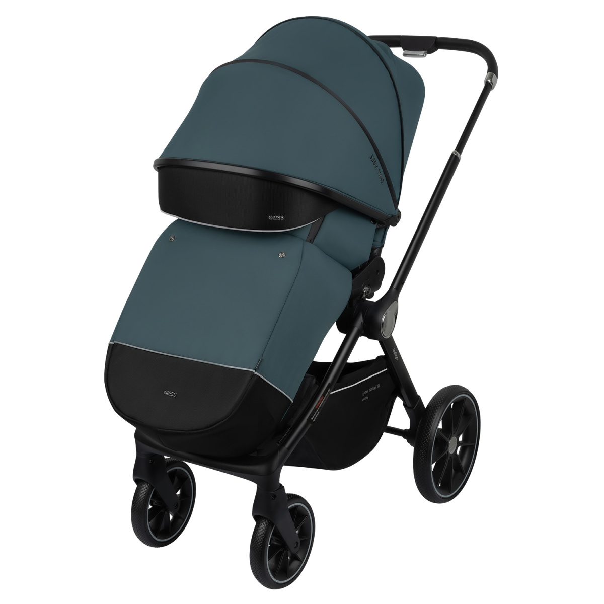 Коляска прогулочная Indigo GLOSS зелёный