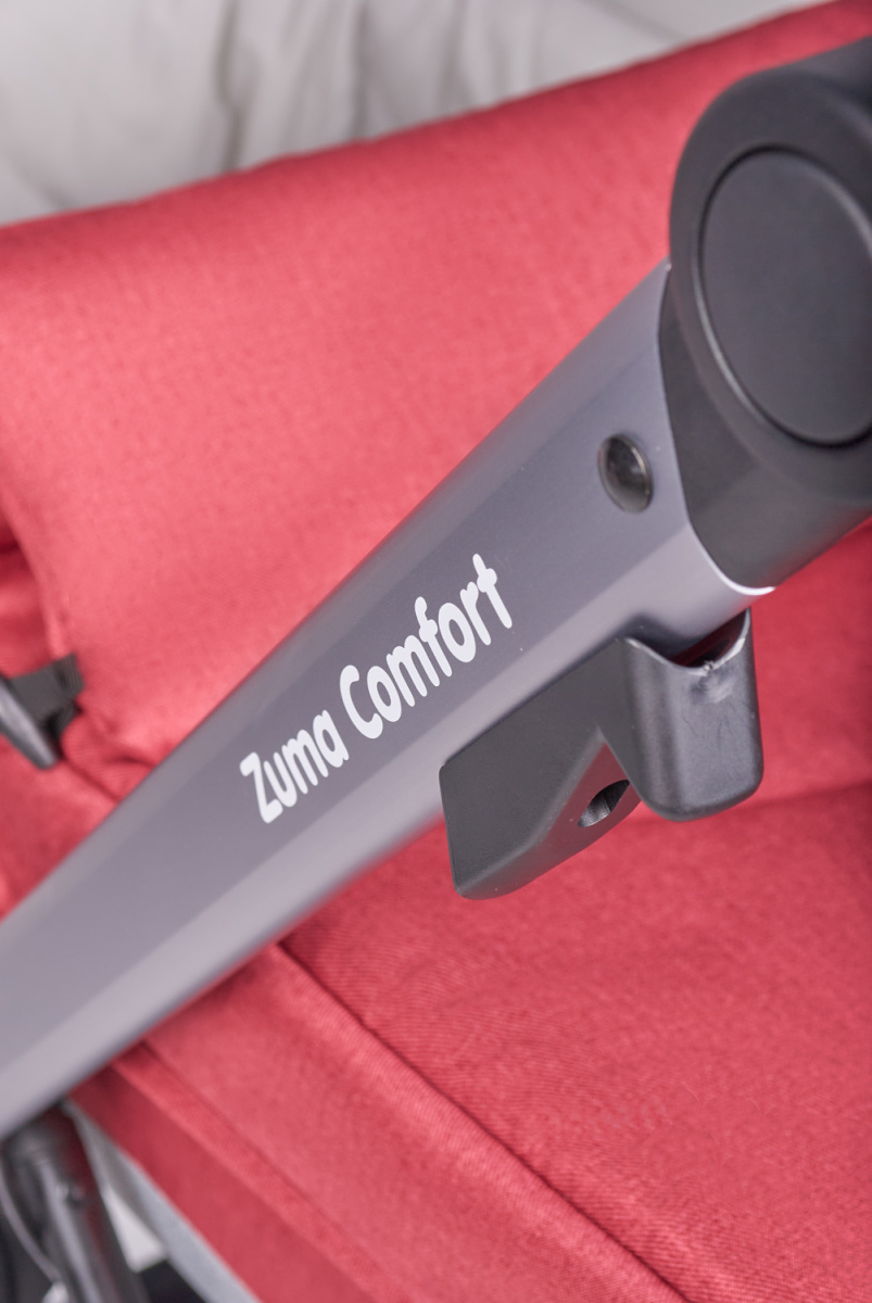 Коляска модульная 2 в 1 Farfello Zuma Duo Comfort (ZDC-11 Рубиновый)