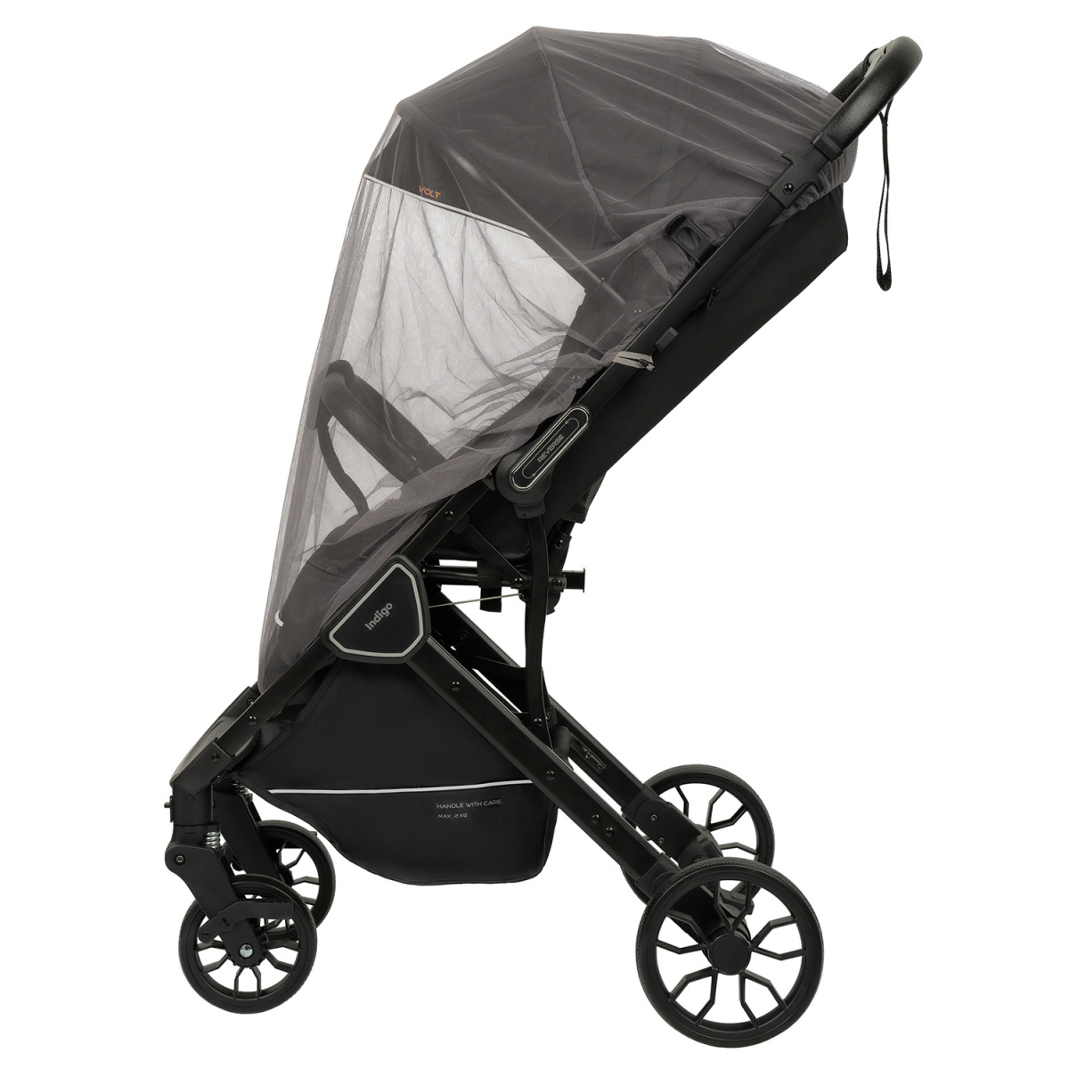 Коляска прогулочная Indigo VOLT черный