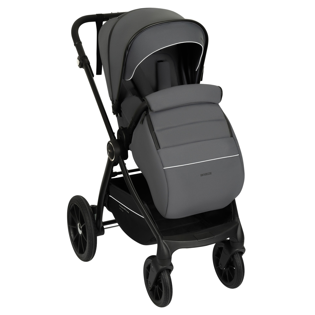 Коляска прогулочная Indigo BREEZE серый