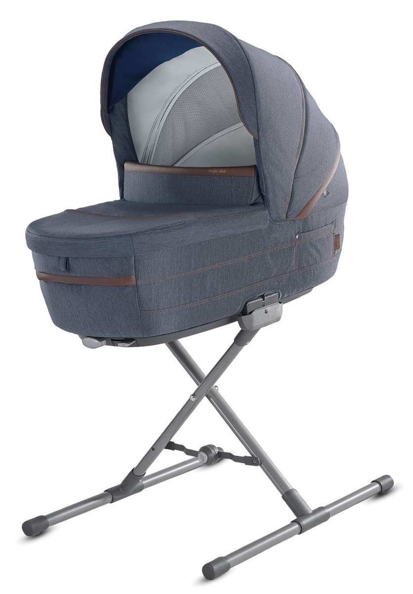 Коляска 2 в 1 Inglesina Aptica с подставкой под люльку Stand Up, Alaska Blue