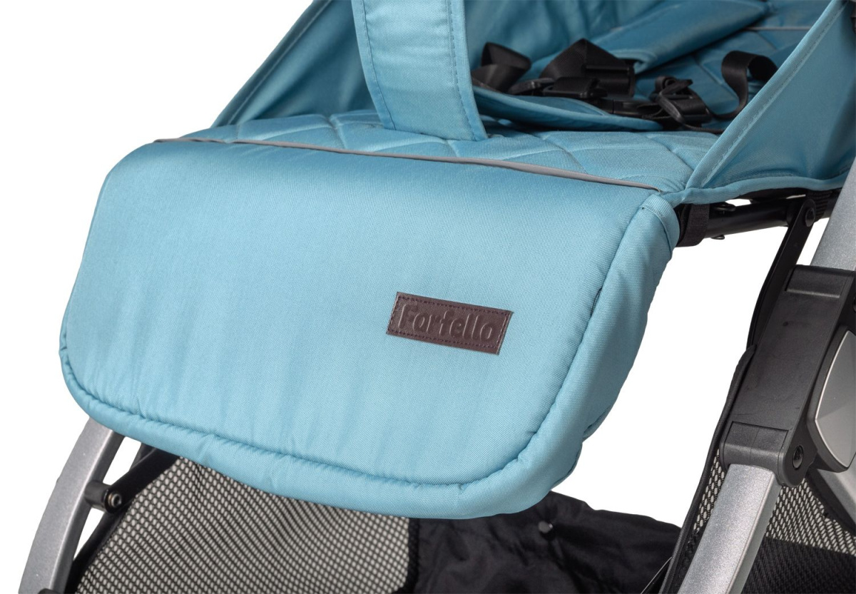 Коляска детская прогулочная Farfello Comfy Go (Smoke mint (серебро))