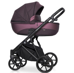Коляска 3 в 1 Riko Nano Pro 05 Plum сиреневый