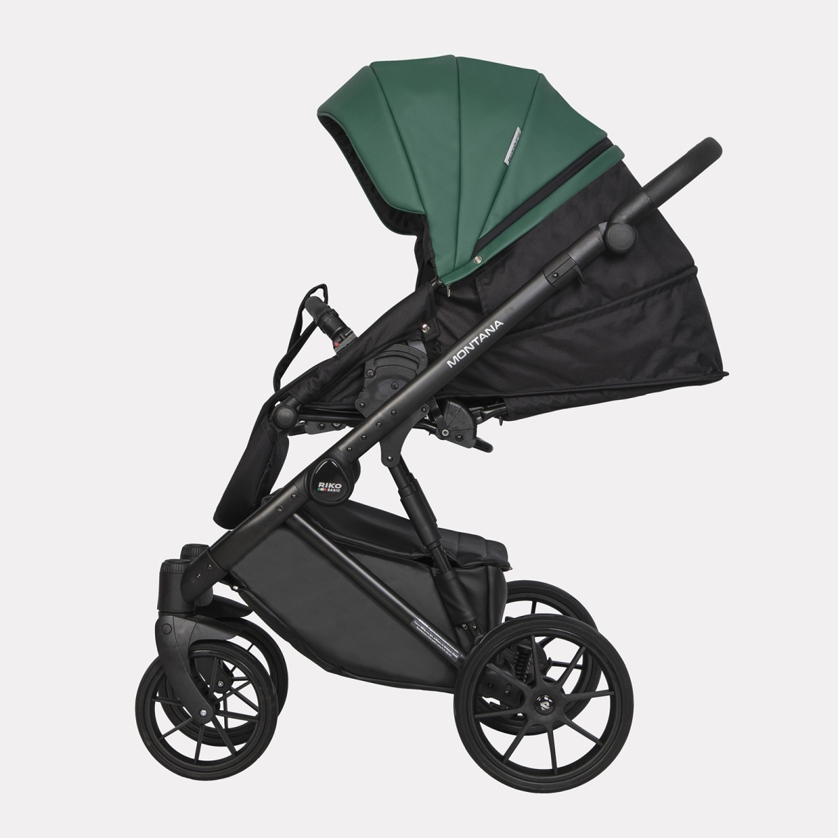 Коляска 2 в 1 Riko Basic Montana Ecco 13 emerald