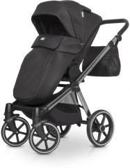 Коляска 2 в 1 Riko Qubus 03 черный