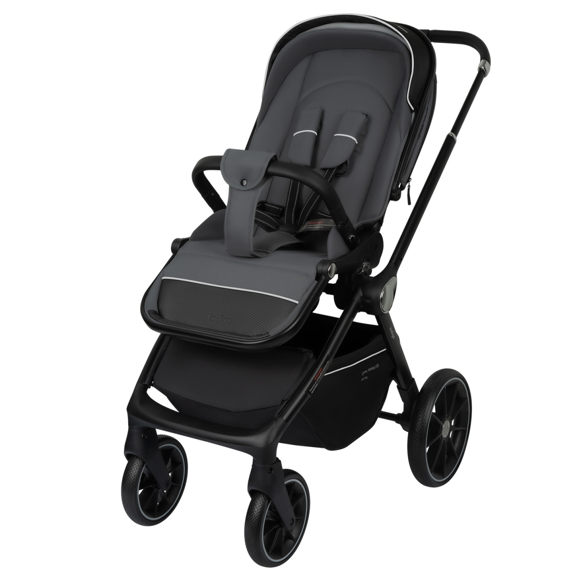 Коляска прогулочная Indigo GLOSS темно-серый