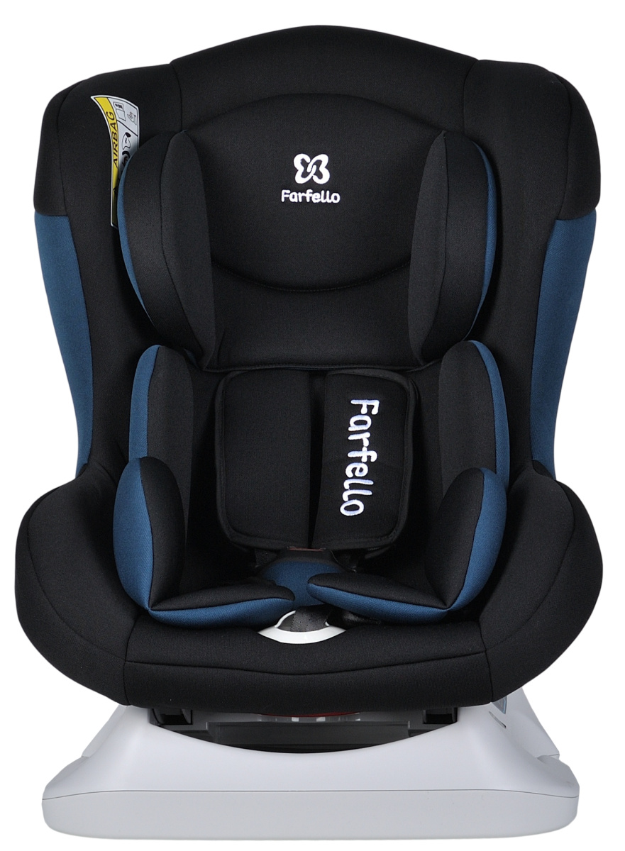 Автокресло детское Farfello GM0921 черный/синий Black/light Blue