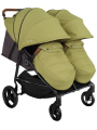 Коляска прогулочная для двойни Rant Twinny RA151 Olive. Цвет: Зеленый
