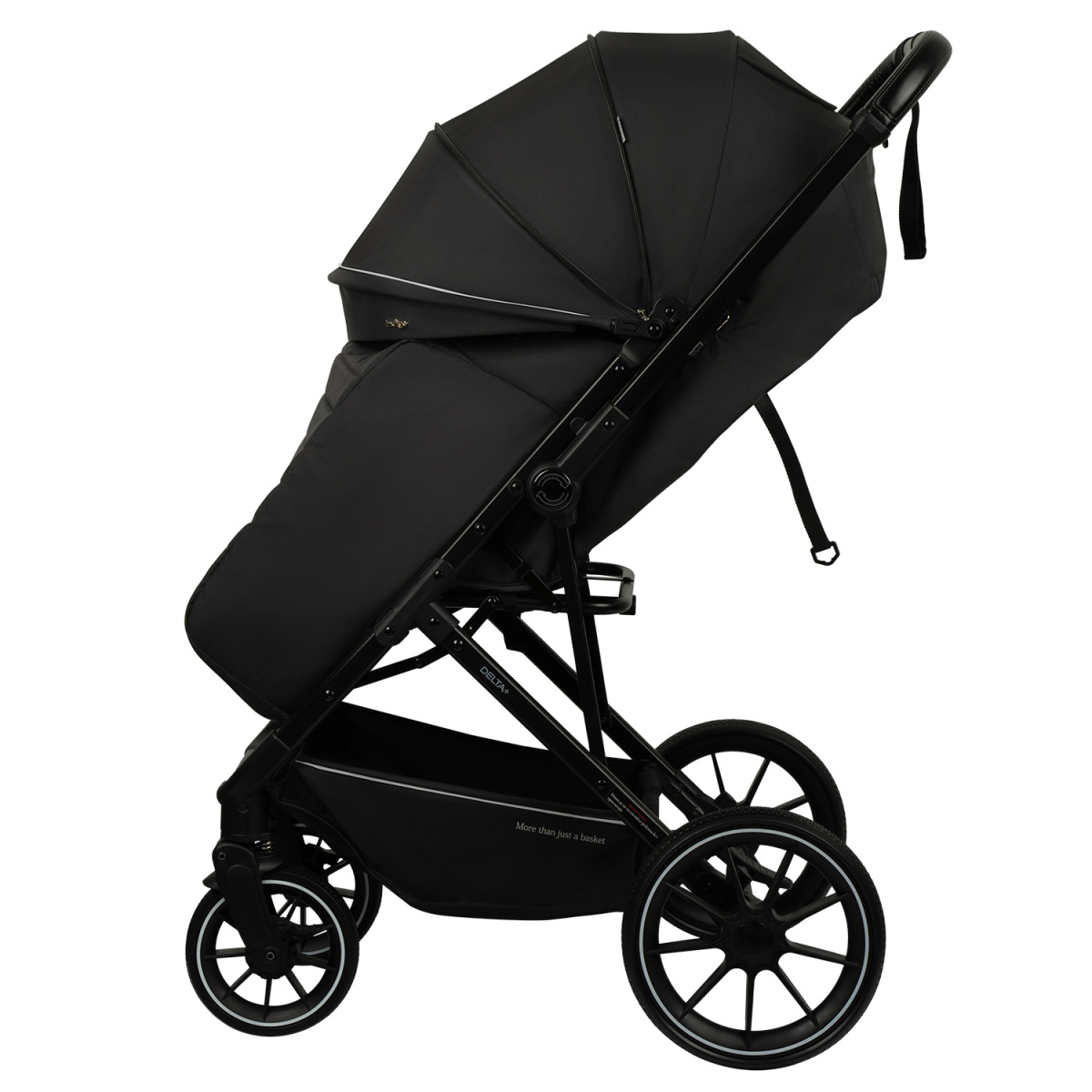Коляска прогулочная Indigo Delta+ черный