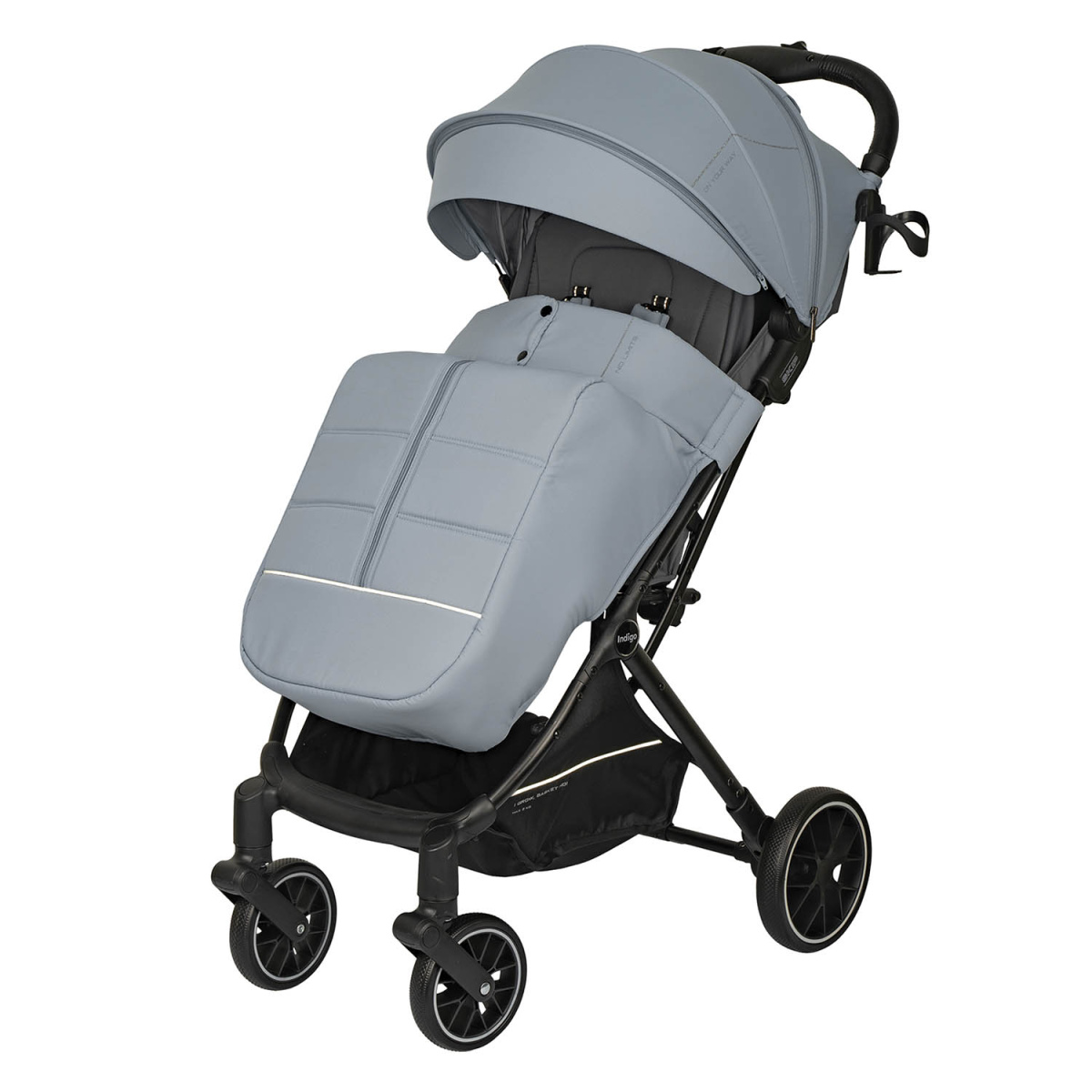 Коляска прогулочная Indigo SKIP голубой