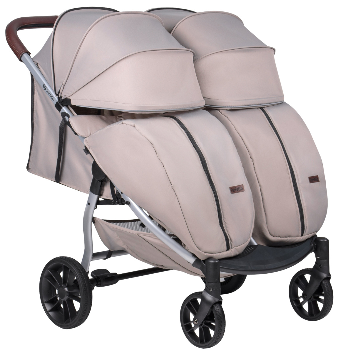Коляска прогулочная Farfello Lane Max Comfort (Snow beige/Бежевый)