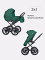 Коляска 2 в 1 Riko Basic Montana Ecco Prestige 13, Emerald