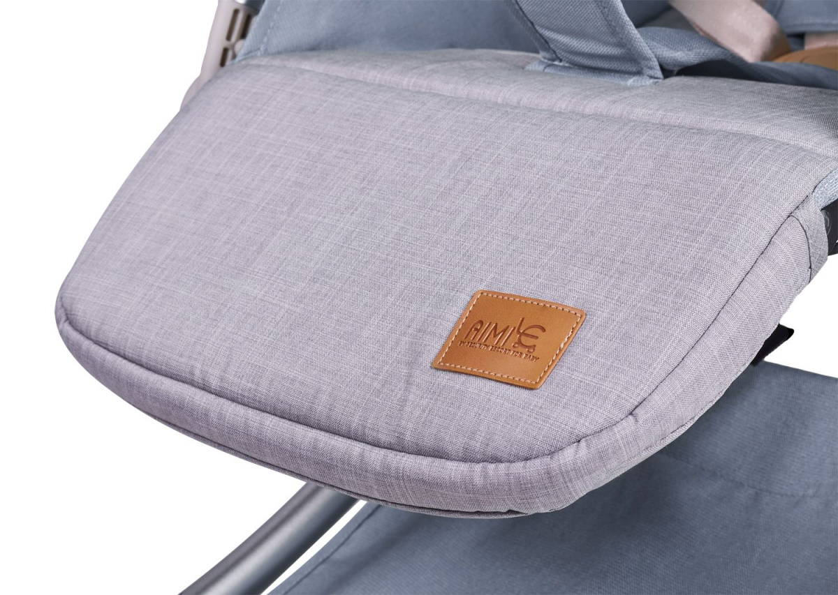 Коляска детская Farfello Aimile Summer Original (Pearl) Стальной Серый ASP-1