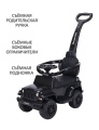 Детская каталка Sevillababy Police 3 в 1 с ручкой BC219 black/черный