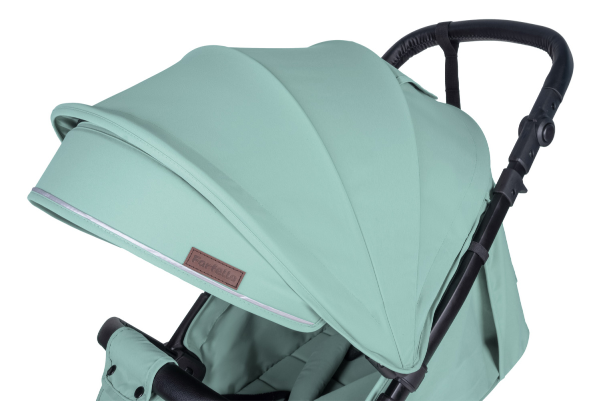 Коляска детская прогулочная Farfello Bino Angel Plus (Mint/Мятный)