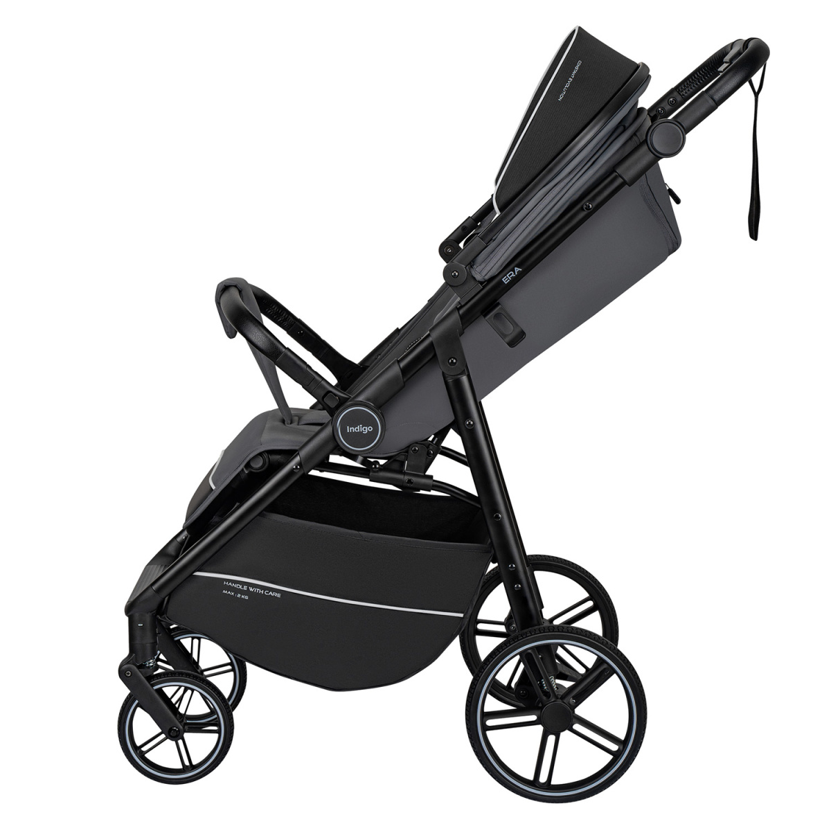 Коляска прогулочная Indigo ERA темно-серый
