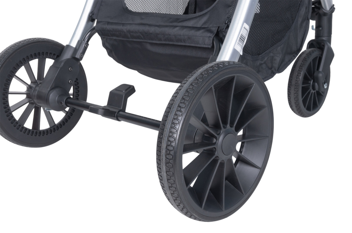 Коляска модульная 2в1 Farfello Baby shell BBS (BBS-16 Brown/Коричневый / серебро)